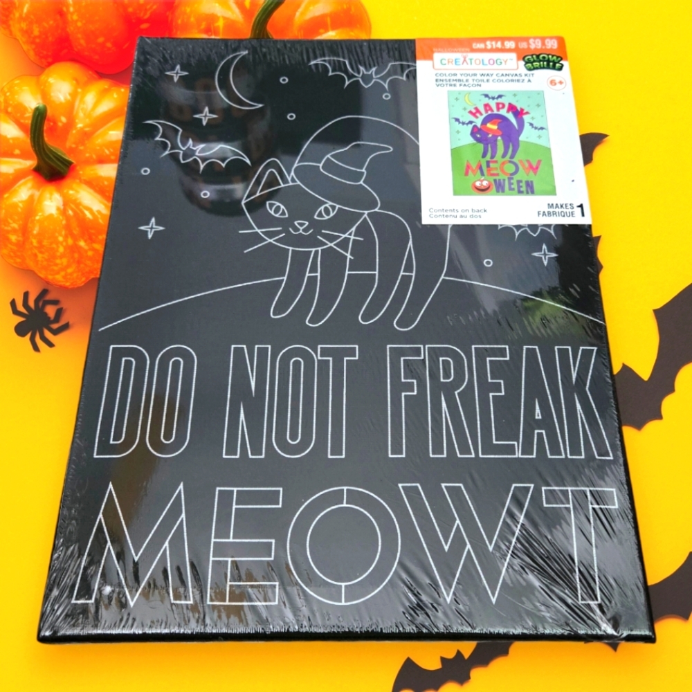 Creatology Color Your Way Halloween Canvas Kit